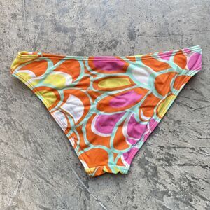 Roidal Brazil SwimSuit Bikini Bottoms US 8 Flower